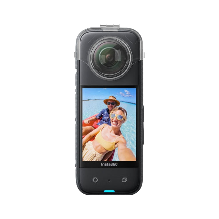 غطاء حماية شفاف للعدسات من STARTRC بدون فك لكاميرا Insta360 X3، لكاميرا Insta360 X3