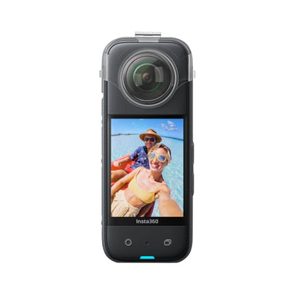 غطاء حماية شفاف للعدسات من STARTRC بدون فك لكاميرا Insta360 X3، لكاميرا Insta360 X3