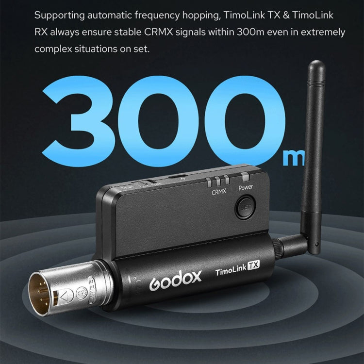 جهاز إرسال لاسلكي DMX من Godox TimoLink TX، جهاز إرسال