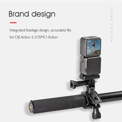 STARTRC Upgrade Bike Handlebar Fixed Mount Holder For DJI OSMO 360 / Action 3 / Action 2 / OSMO Action, Upgrade Bike Handlebar  Holder