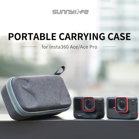 For Insta360 Ace / Ace Pro Sunnylife Portable Carrying Case Handbag Mini Travel Case Organizer Protective Bag, For Insta360 Ace / Ace Pro