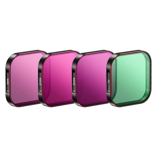 فلتر عدسة STARTRC سريع الفك 4 في 1 ND8 ND16 ND32 CPL لكاميرا GoPro HERO13 Black