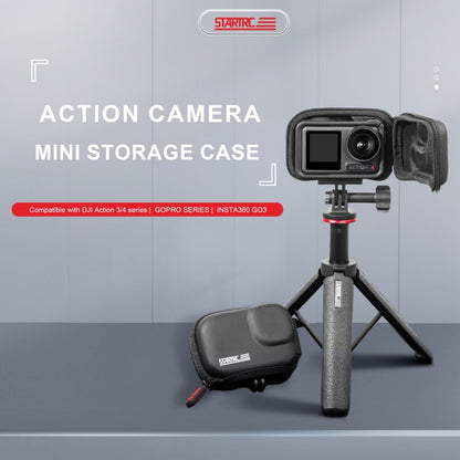 حقيبة حمل كاميرا STARTRC من البولي يوريثان لكاميرا Insta360 GO3 / DJI Action 3 / 4، لكاميرا Insta360 GO3
