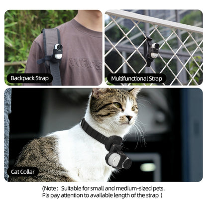 For Insta360 GO 3S / GO 3 Sunnylife Camera Strap Magnetic Mount Drone Mount Silicone Wristband Backpack Stripe, For Insta360 GO 3S / GO 3