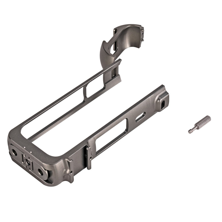 For Insta360 X4 Metal Protective Cage Rig Housing Frame with Expand Cold Shoe Base & Tripod Adapter, Metal Frame