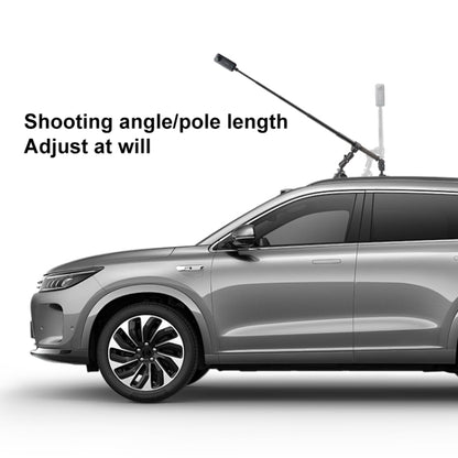 Dual-leg Suction Cup + Single Suction Cup with Selfie Stick Kits, Suction Cup Selfie Stick