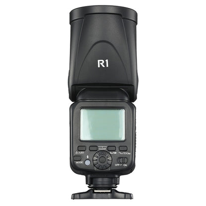 فلاش TRIOPO R1 76WS عالي السرعة TTL بسرعة 1/8000 ثانية لكاميرات Canon / Nikon DSLR، R1