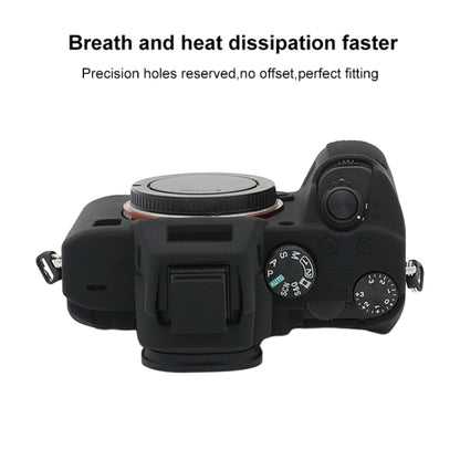 For Sony A7 III / ILCE-7M3 / A7R III Soft Silicone Protective Case