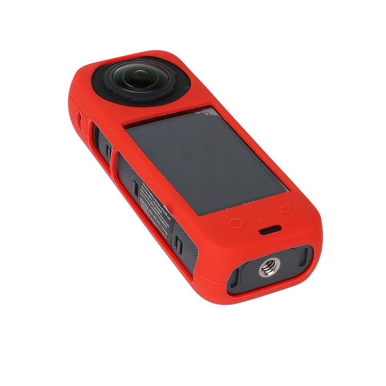 For Insta360 X4 Silicone Protective Case with Lens Cover