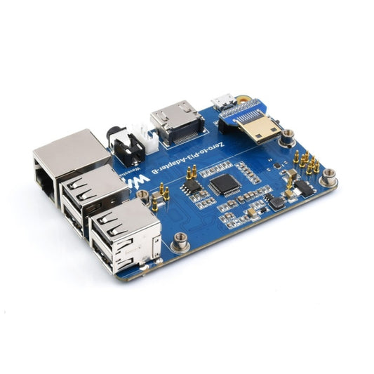 محول Waveshare Raspberry Pi Zero 2 واط إلى 3B لـ Raspberry Pi 3 طراز B/B+، Pi Zero 2 واط إلى 3B