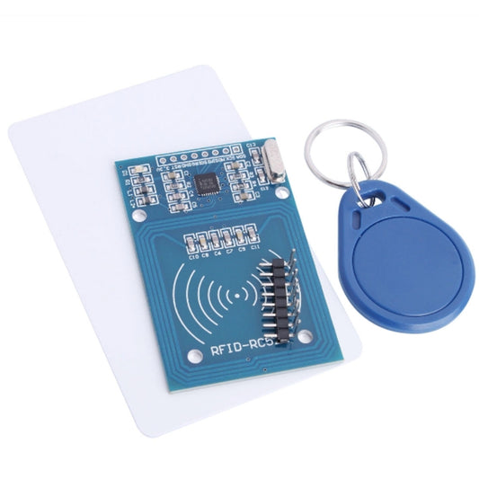 لوحة وحدة بطاقة IC RFID-RC522 DIY بمستشعر مفتاح الأمان RFID-RC522
