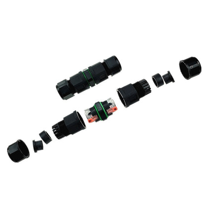 موصل كابل مستقيم ثلاثي الدبابيس مقاوم للماء IP68 XY-17، XY17