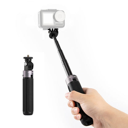 حامل ثلاثي القوائم P-GM-117 لكاميرا الحركة من PGYTECH، عصا سيلفي قابلة للتمديد لكاميرا DJI Osmo Action، P-GM-117