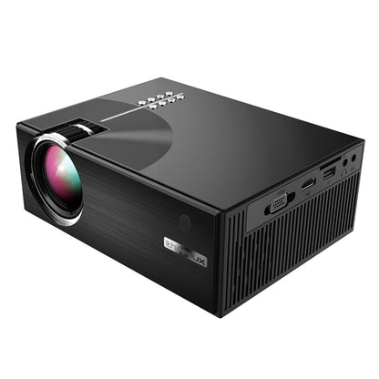 جهاز عرض ذكي Cheerlux C7، 1800 لومن، 800 × 480، 720 بكسل، 1080 بكسل، عالي الدقة، يدعم HDMI / USB / VGA / AV / SD، C7