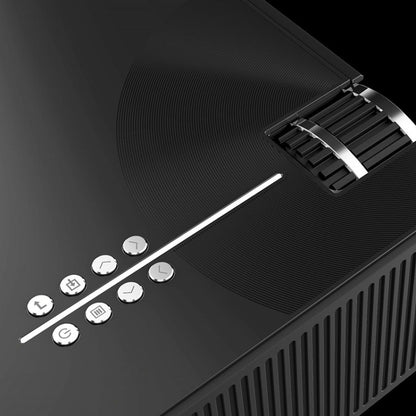 جهاز عرض ذكي Cheerlux C7، 1800 لومن، 800 × 480، 720 بكسل، 1080 بكسل، عالي الدقة، يدعم HDMI / USB / VGA / AV / SD، C7