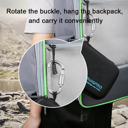RUIGPRO Shockproof Waterproof Portable Case Box for DJI Osmo Action, Size: 28cm x 19.7cm x 6.8cm, Medium