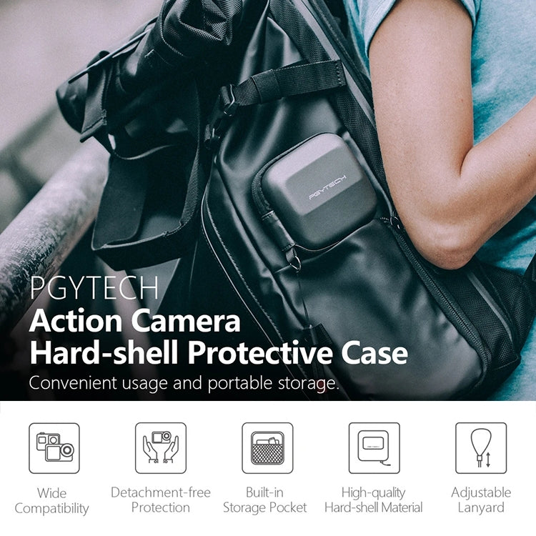 حافظة حماية صلبة P-GM-127 من PGYTECH لكاميرا DJI Osmo Action، P-GM-127