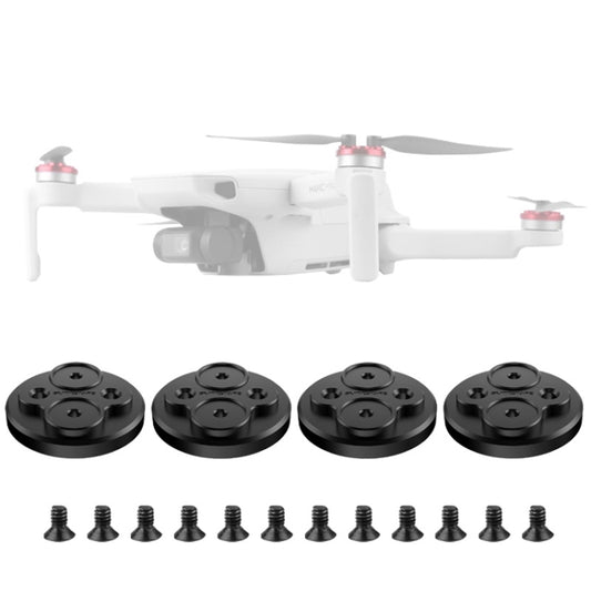 4 قطع من غطاء حماية المحرك المعدني من Sunnylife لـ DJI Mini 2