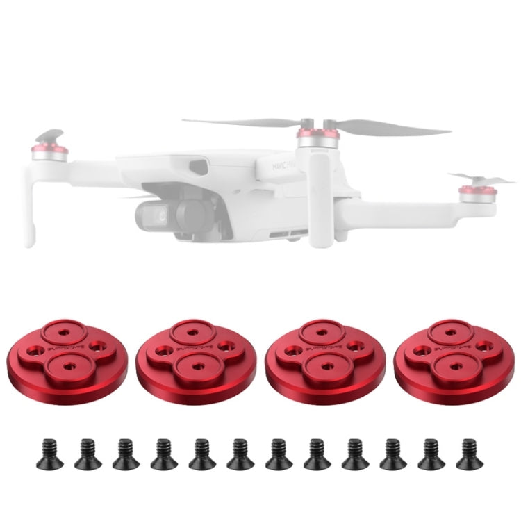 4 قطع من غطاء حماية المحرك المعدني من Sunnylife لـ DJI Mini 2