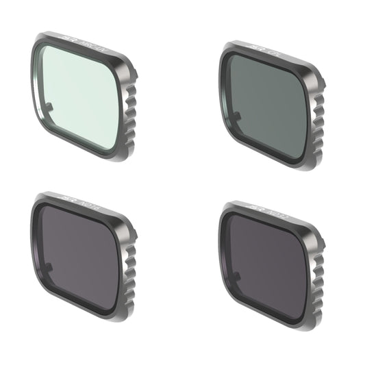 JSR KS 4 in 1 UV + CPL + ND16 + ND32 Lens Filter for DJI Air 2S, Aluminum Frame, UV + CPL + ND16 + ND32