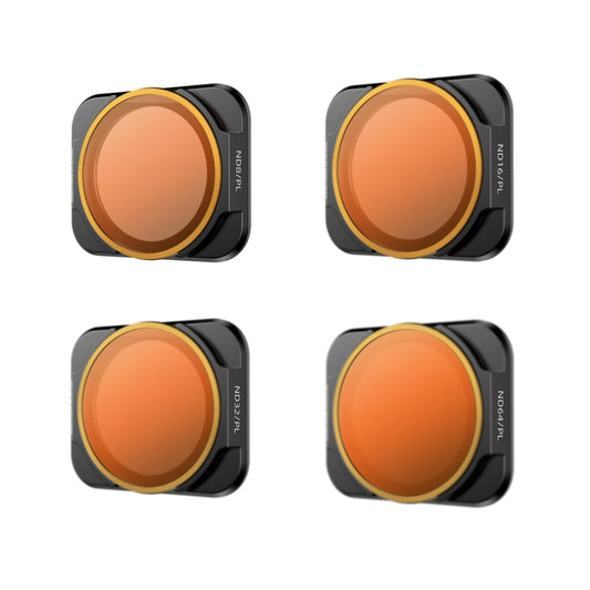Sunnylife A2S-FI9346 4 in 1 ND8PL++ND16PL+ND32PL+ND64PL Lens Filter for DJI Air 2S, 4 in 1 NDPL Filter