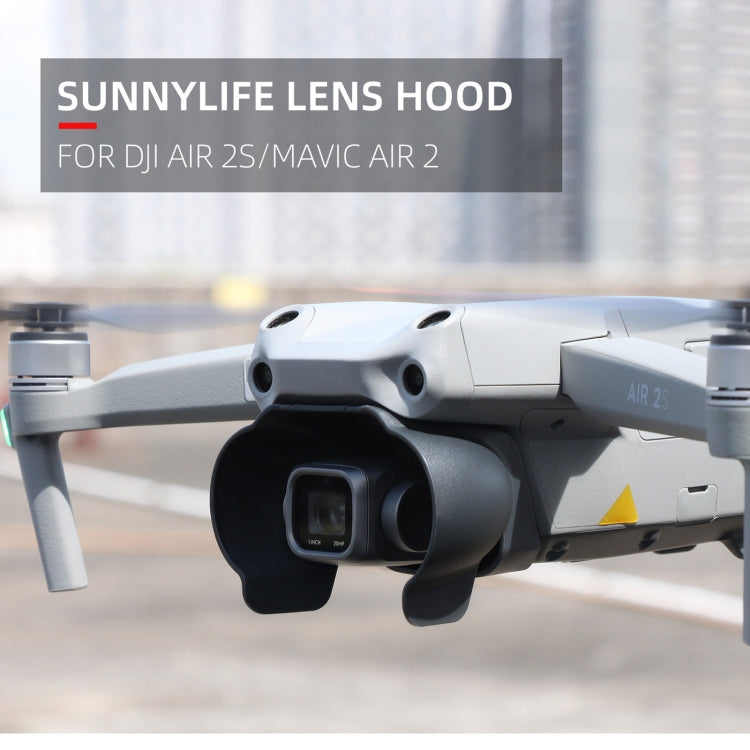 غطاء واقي من الشمس مضاد للتوهج لعدسة الكاميرا Sunnylife A2S-Q9350 لـ DJI Air 2S / Mavic Air 2، لـ DJI Air 2S