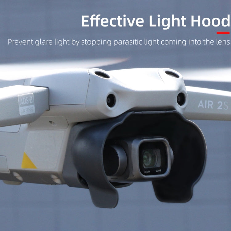 غطاء واقي من الشمس مضاد للتوهج لعدسة الكاميرا Sunnylife A2S-Q9350 لـ DJI Air 2S / Mavic Air 2، لـ DJI Air 2S