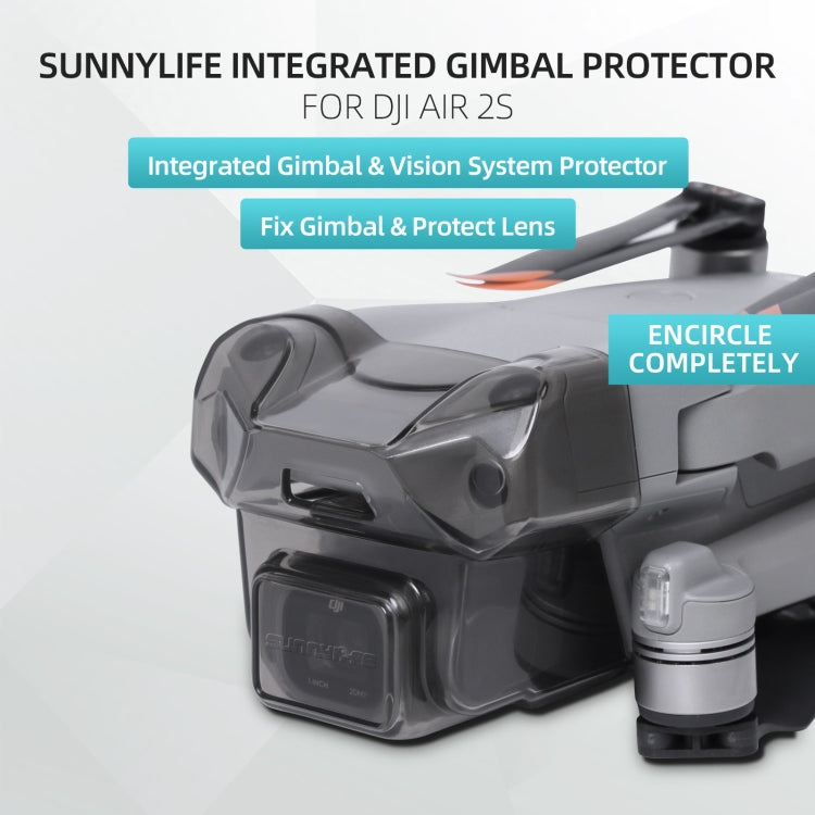 غطاء واقي لعدسة كاميرا جيمبال من Sunnylife A2S-Q9351 لطائرة DJI Air 2S بدون طيار، لـ DJI Air 2S