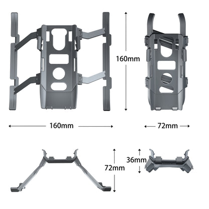حامل تمديد ارتفاع معدات الهبوط سريع الفك قابل للطي من STARTRC لطائرة DJI Mavic 3، لطائرة DJI Mavic 3