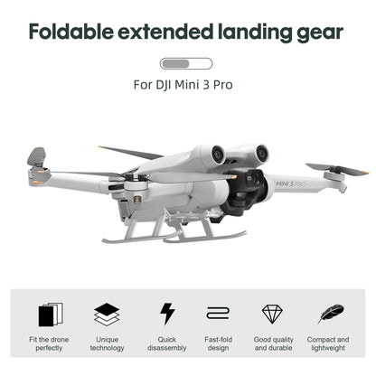 STARTRC Folding Anti-fall Anti-dirt Heightened Landing Gear Training Rack for DJI Mini 3 Pro, For DJI Mini 3 Pro