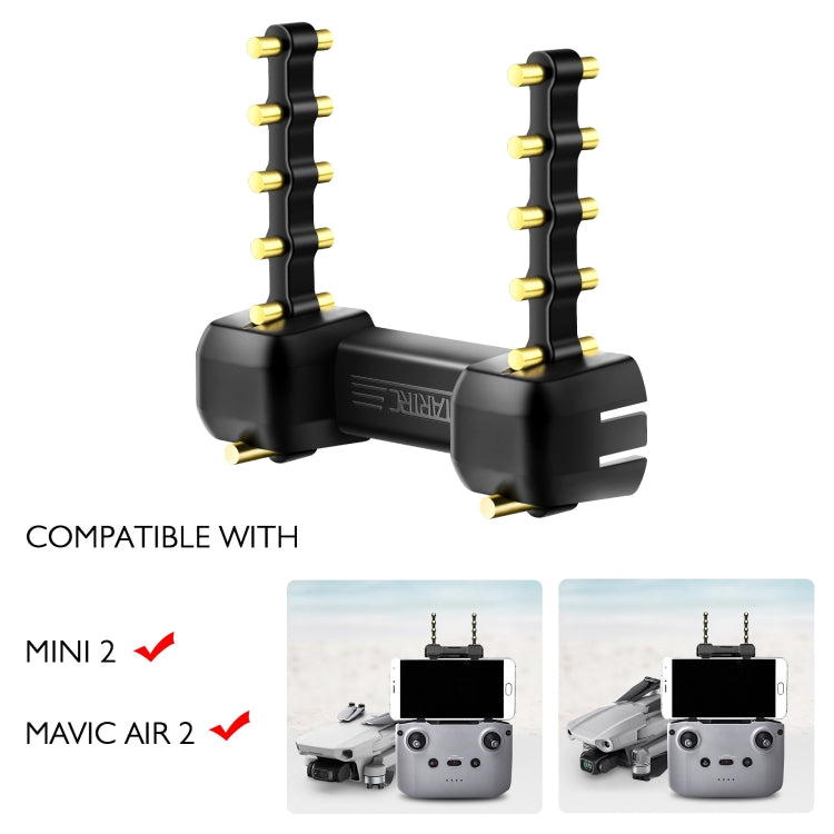معزز إشارة هوائي Yagi-Uda النحاسي المضاد للتداخل 5.8 جيجاهرتز من STARTRC لطائرة DJI Mavic Air 2 / Mini 2، لطائرة DJI Mavic Air 2 / Mini 2