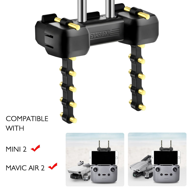 معزز إشارة هوائي Yagi-Uda النحاسي المضاد للتداخل 5.8 جيجاهرتز من STARTRC لطائرة DJI Mavic Air 2 / Mini 2، لطائرة DJI Mavic Air 2 / Mini 2