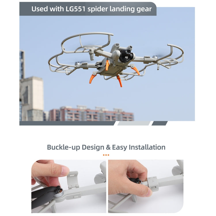 حلقة حماية مروحة طائرة بدون طيار من Sunnylife مضادة للتصادم لطائرة DJI Mini 3 بدون طيار