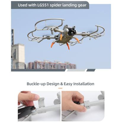 حلقة حماية مروحة طائرة بدون طيار من Sunnylife مضادة للتصادم لطائرة DJI Mini 3 بدون طيار