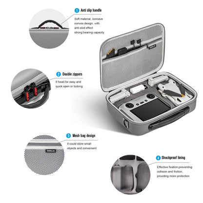 For DJI Mini 3 Pro / RC with Screen STARTRC Waterproof Shoulder Storage Bag Handbag