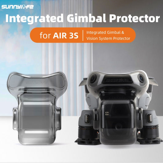 غطاء شفاف لعدسة الكاميرا المدمجة من Sunnylife، واقي نظام الرؤية، لـ DJI Air 3S