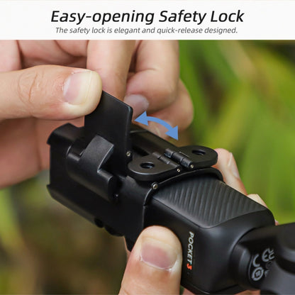 حافظة واقية قابلة للطي مع محول توسيع مزدوج الخطاف لـ DJI OSMO Pocket 3 من Sunnylife، OP3-AD748