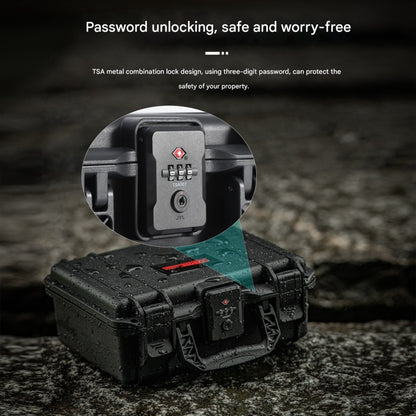 For DJI Osmo Pocket 3 STARTRC TSA Combination Lock Waterproof EVA ABS Dual-layer Suitcase Storage Box, For DJI Osmo Pocket 3