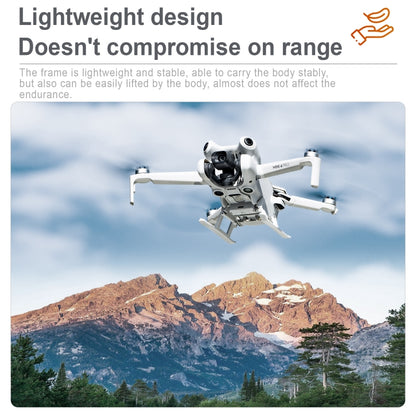 رف تدريب معدات الهبوط المرتفع القابل للطي من STARTRC LED لـ DJI Mini 4 Pro، لـ DJI Mini 4 Pro LED