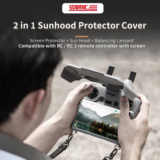 For DJI RC / RC 2 STARTRC Remote Control Sunshade Protection Cover, For DJI RC / RC 2