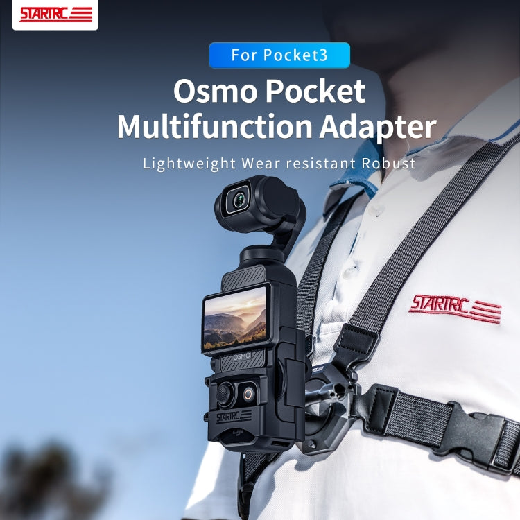 حامل محول توسيع إطار الحماية STARTRC لـ DJI OSMO Pocket 3، لمحول توسيع DJI OSMO Pocket 3