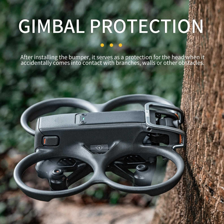 For DJI Avata 2 STARTRC Gimbal Lens Anti-collision Aluminum Alloy Guard Bumper, For DJI Avata 2