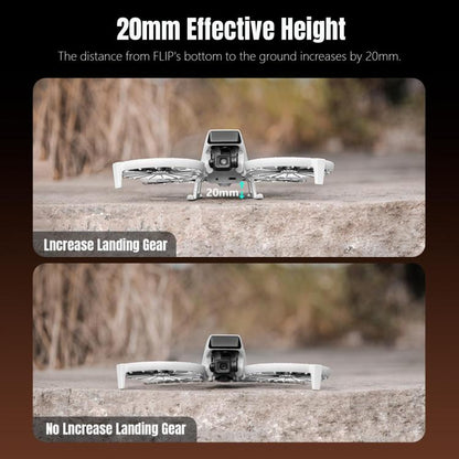 For DJI Flip STARTRC LED Light Folding Heightened Landing Gear Training Rack