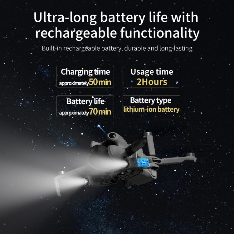 For DJI Mini 4 Pro STARTRC Night Navigation Searchlight LED Flashlight Rechargeable Refill Lighting Signal Light