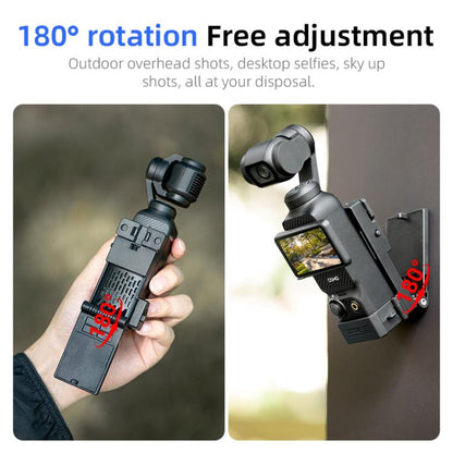لـ DJI Osmo Pocket 3 STARTRC قاعدة تثبيت مغناطيسية قابلة للطي مع دعامة ثابتة