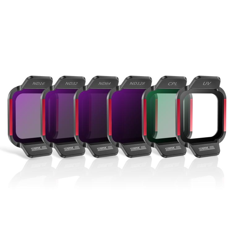فلتر عدسة CPL UV 6 في 1 لـ DJI Flip STARTRC 6 في 1 ND16 ND32 ND64 ND128، 6 في 1