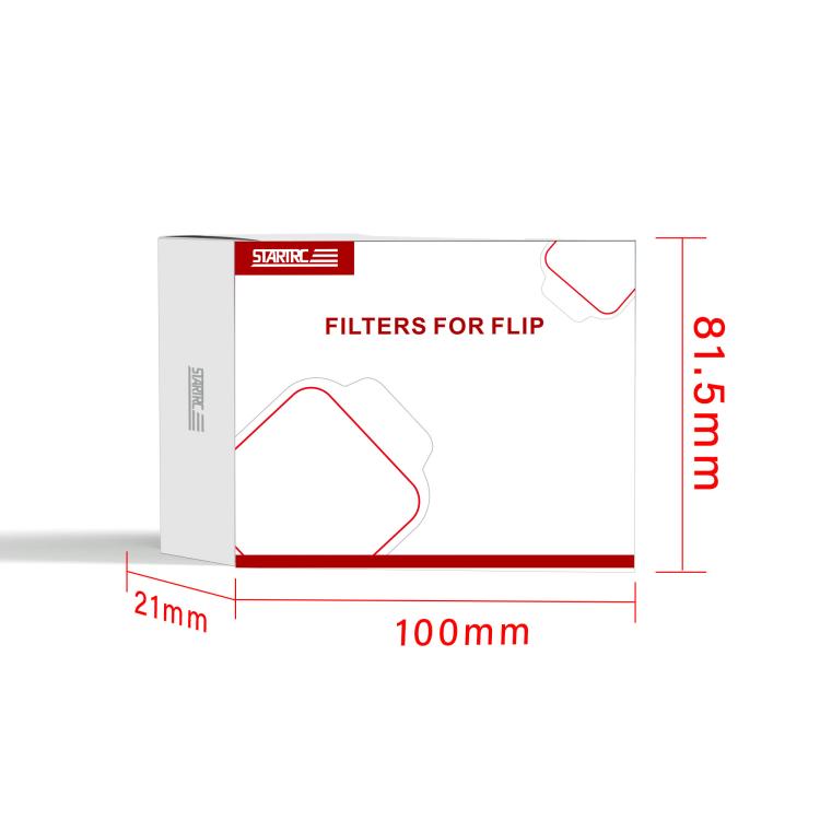 فلتر عدسة CPL UV 6 في 1 لـ DJI Flip STARTRC 6 في 1 ND16 ND32 ND64 ND128، 6 في 1