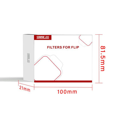 فلتر عدسة CPL UV 6 في 1 لـ DJI Flip STARTRC 6 في 1 ND16 ND32 ND64 ND128، 6 في 1
