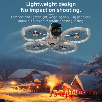 فلتر عدسة CPL UV 6 في 1 لـ DJI Flip STARTRC 6 في 1 ND16 ND32 ND64 ND128، 6 في 1