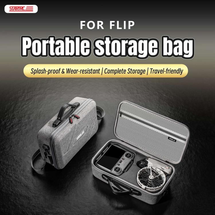 حقيبة تخزين كتف STARTRC من DJI Fip، حقيبة يد مدمجة، لـ DJI Flip Standard